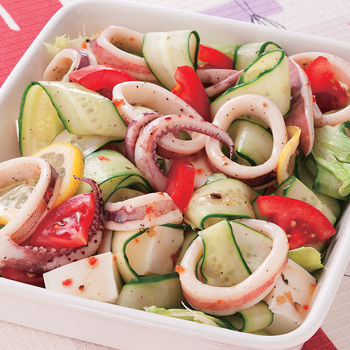 きゅうりとトマトのサラダ