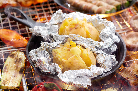 ほくほく丸ごと♪ じゃがいものホイル焼き