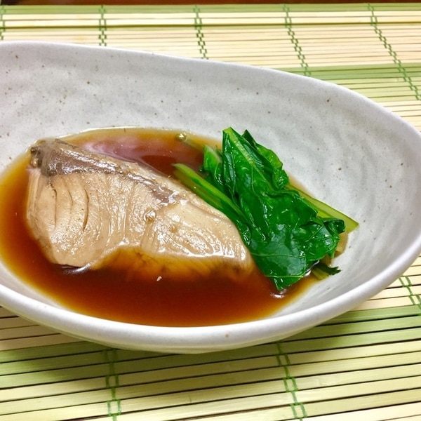 生姜たっぷり ぶりの煮付け