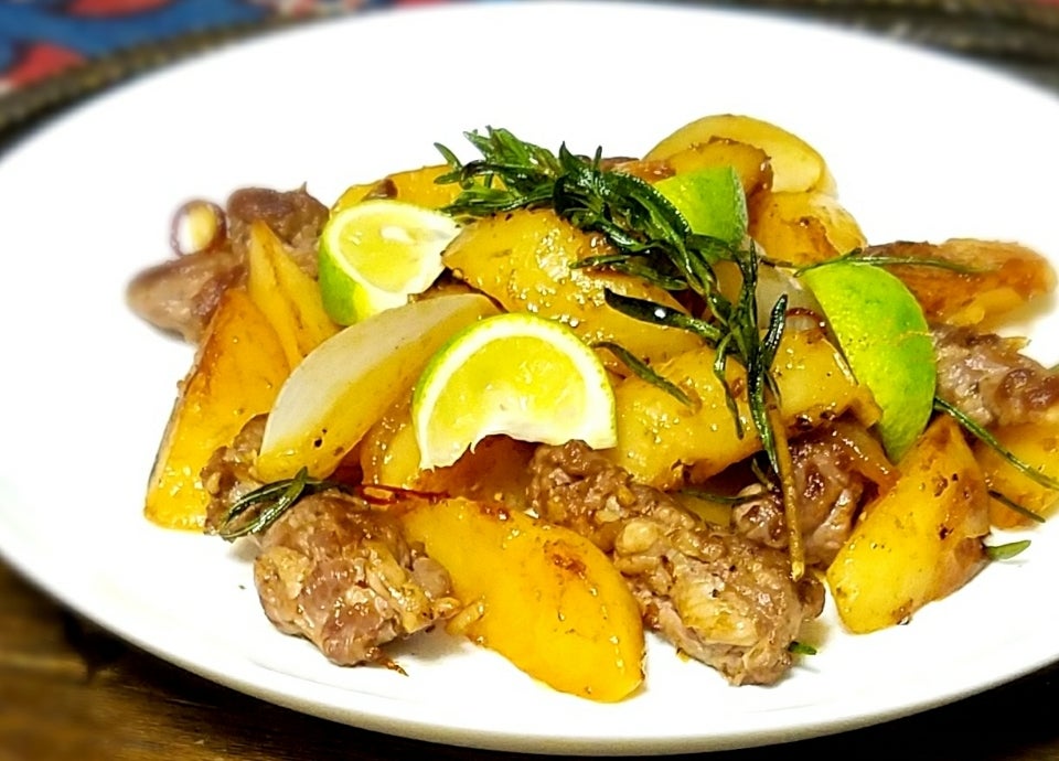 じゃがいもの乱切り