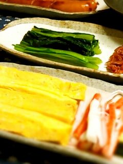 フライパンで作る♪我が家の“手巻き寿司の卵焼き”