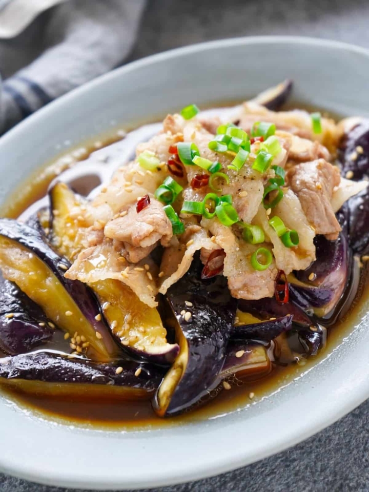 焼いて漬けるだけ♪無限ナス