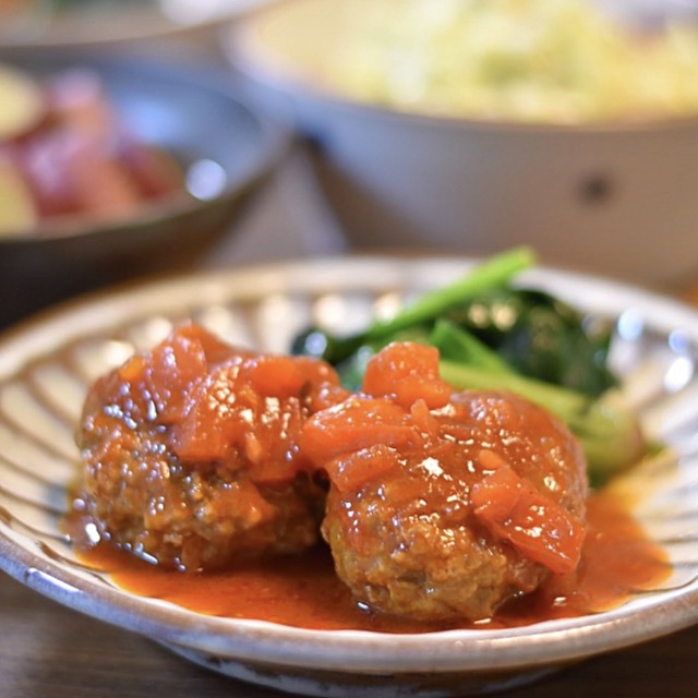 実食レビュー トマトソースチキンハンバーグ GOFOODゴーフード