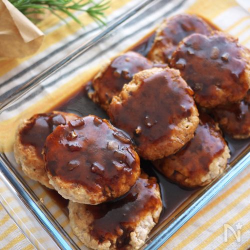 「豆腐ハンバーグ」