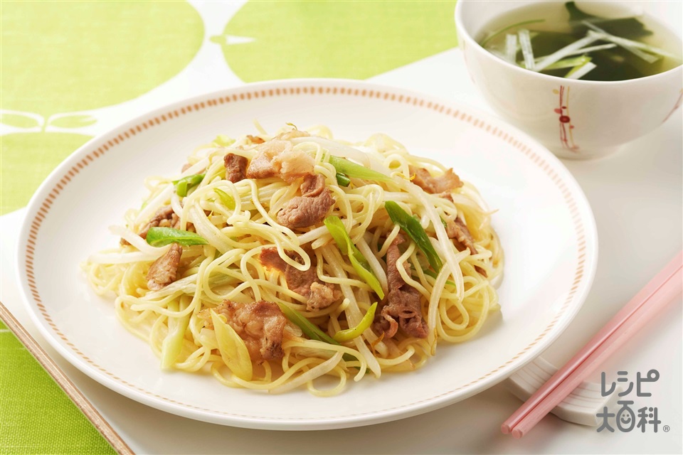 塩焼きそば by 藤井恵さん のレシピ・作り方 簡単＆時短- レタスクラブ