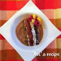 フローズンピスタチオチョコバナナスムージ