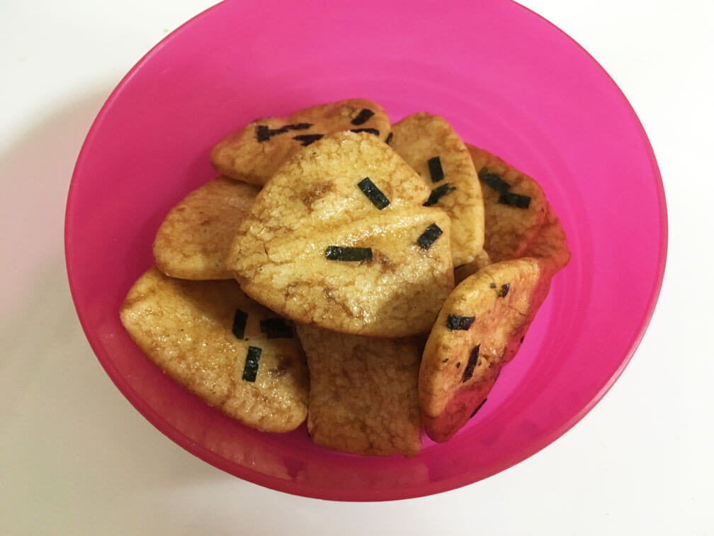 マスヤ ちょっぴり辛いおにぎりせんべい！おにぎりせんべい「明太子」発売！IXホールディングス株式会社のプレスリリース