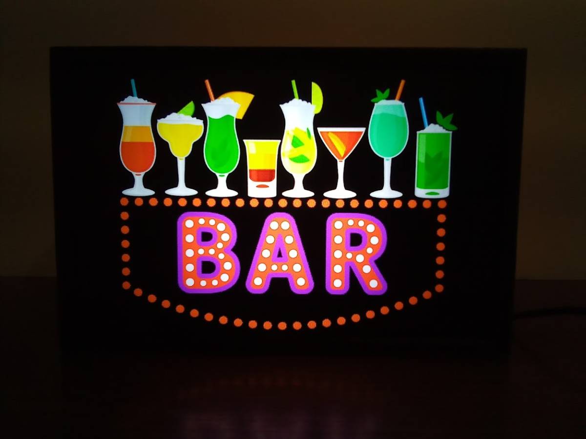 Amazon.co.jp:文字変更無料 スナック パブ 飲屋 ネオン街 酒場 昭和レトロ ミニチュア サイン ランプ 看板 置物 ライトスタンド電飾看板 電光看板 : 文房具・オフィス用品
