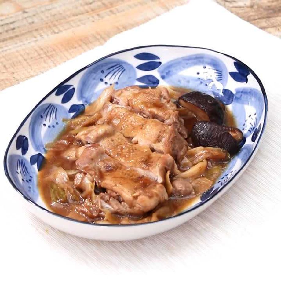 ♡ポン酢de簡単♡鶏肉となすのさっぱり煮♡