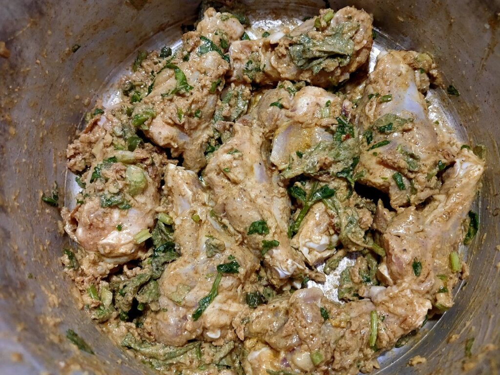 ハイデラバーディ チキンカッチ ビリヤニオンライン料理教室稲田俊輔