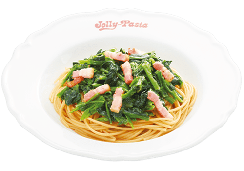 醤油香るツナほうれん草炒め