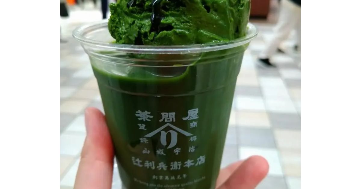 飲 これまで飲んだ抹茶ラテの中で一番美味しかった! 辻利兵衛本店 エキスポ万博店ないなみなみな なんやかや食った行った買った観た