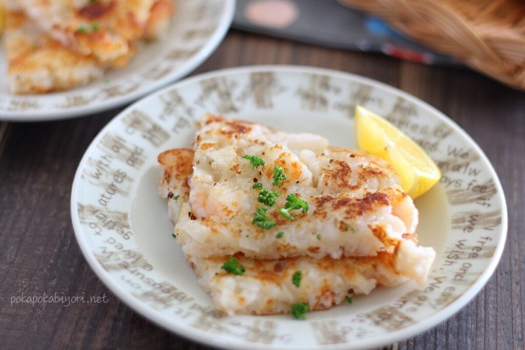 食材1つ！ モチっと蓮根ガレット