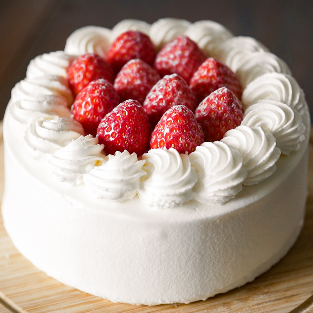 基本のショートケーキ