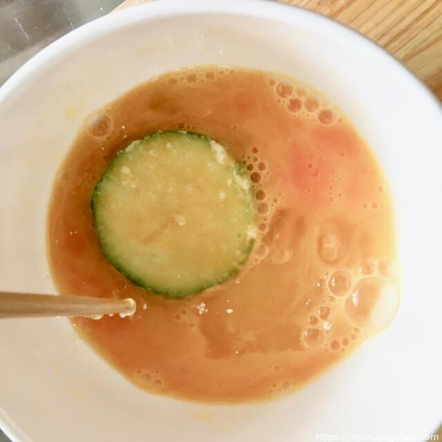 離乳食『ズッキーニ』は風邪・貧血の予防効果あり＆119・120・121日目メニューサッポロママログ