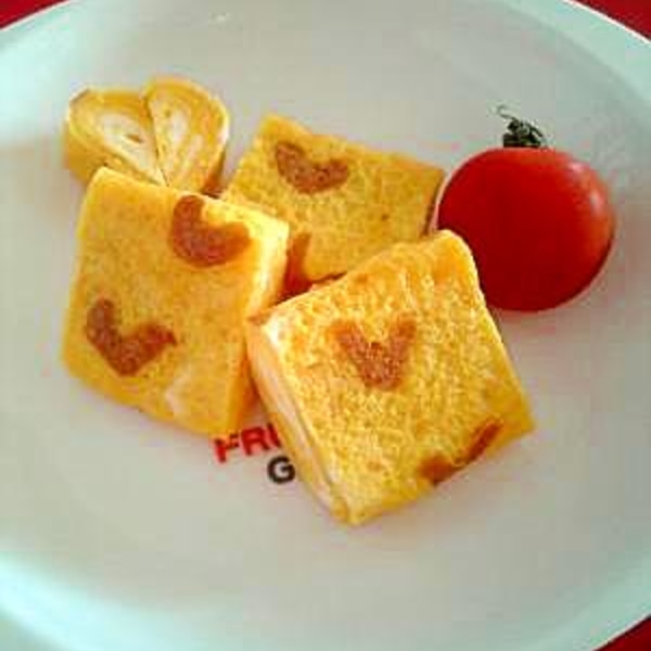 キャラ弁に 初心者でも簡単卵焼きキリン