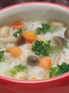 蓮根とこんにゃくのそぼろ炒め＆白だし動画配信＆白だしで作る「和風きのこリゾット」かめきちパパ オフィシャルブログ「SAKE TORYOURI」Powered by Ameba