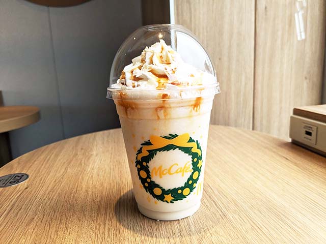マクドナルド「ホリデーフラッペ」全種、ひと足先に食べてきた！ - グルメ Watch