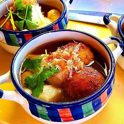 酢だこ長いもの梅ワサビあえ