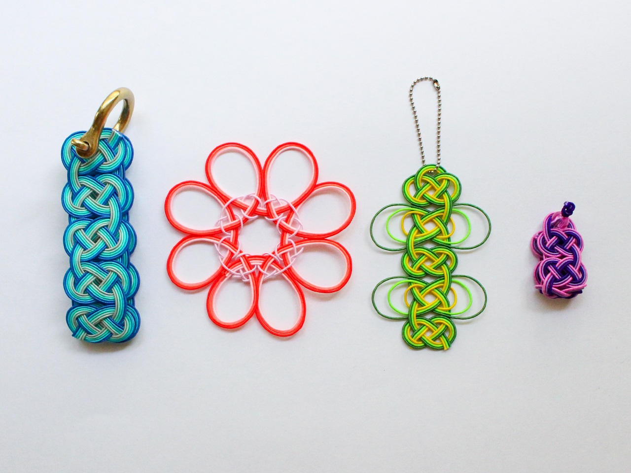 水引 横連続あわじ結び ピアスパーツにします