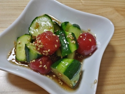 ♡トマトときゅうりのスプーンマリネ♡ by カレンガールクックパッド簡単おいしいみんなのレシピが392万品