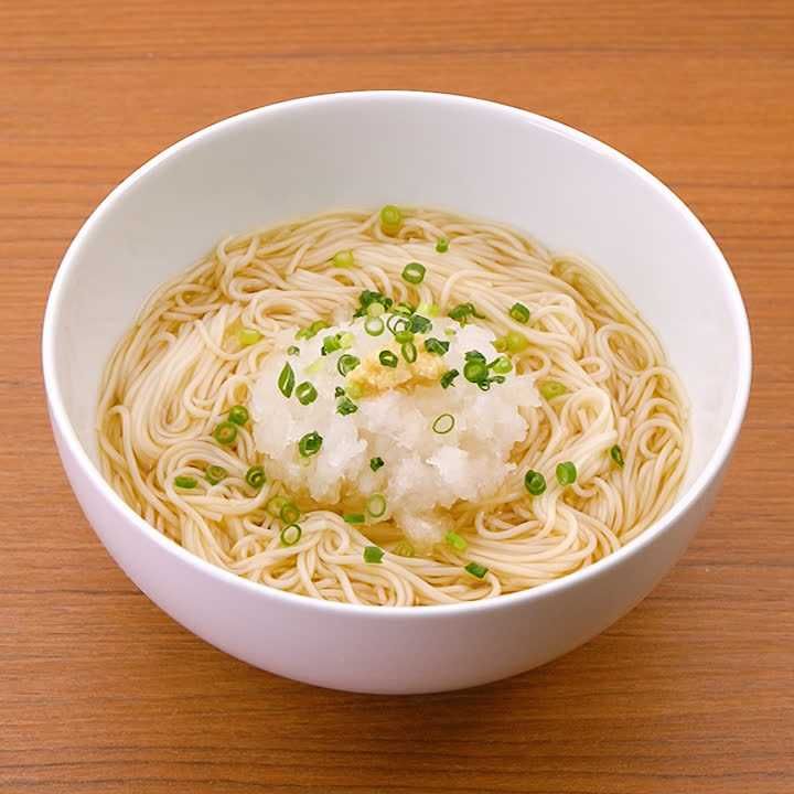 ぶっかけそうめん