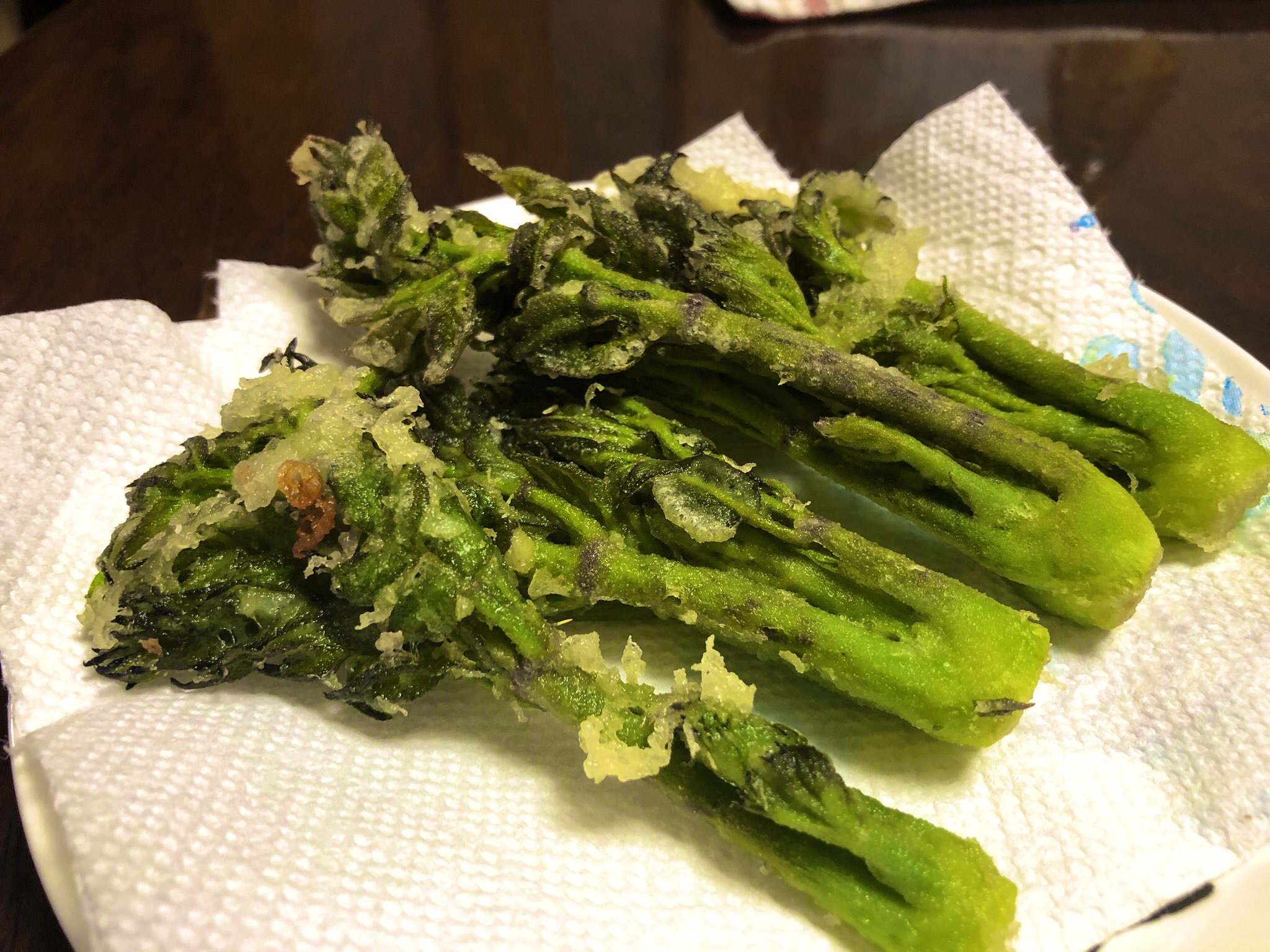 タラの芽の味噌チーズ焼き