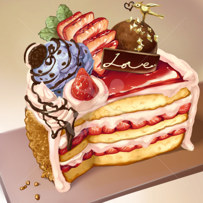 ホールケーキのイラスト素材 - PIXTA