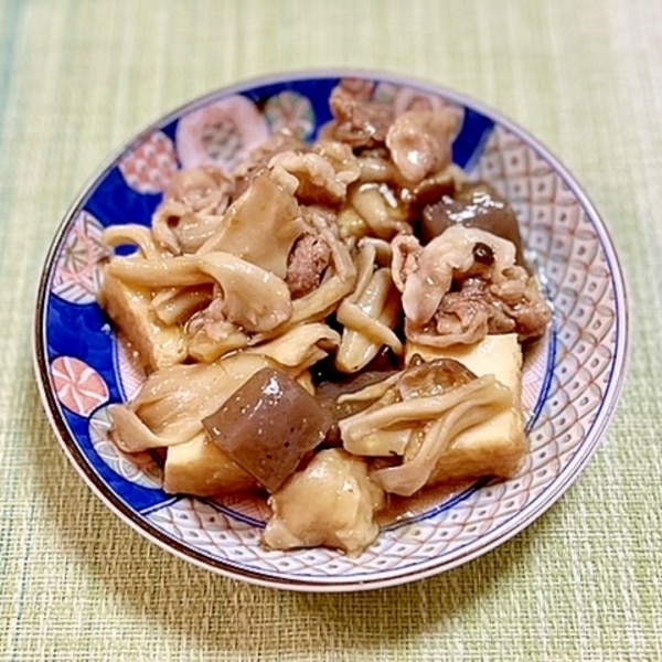 節約&簡単！厚揚げと豚こまのネギ塩レモン炒め