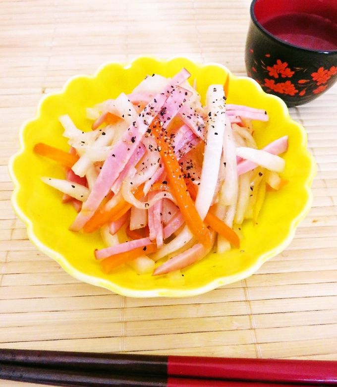 ハムのマリネ 副菜