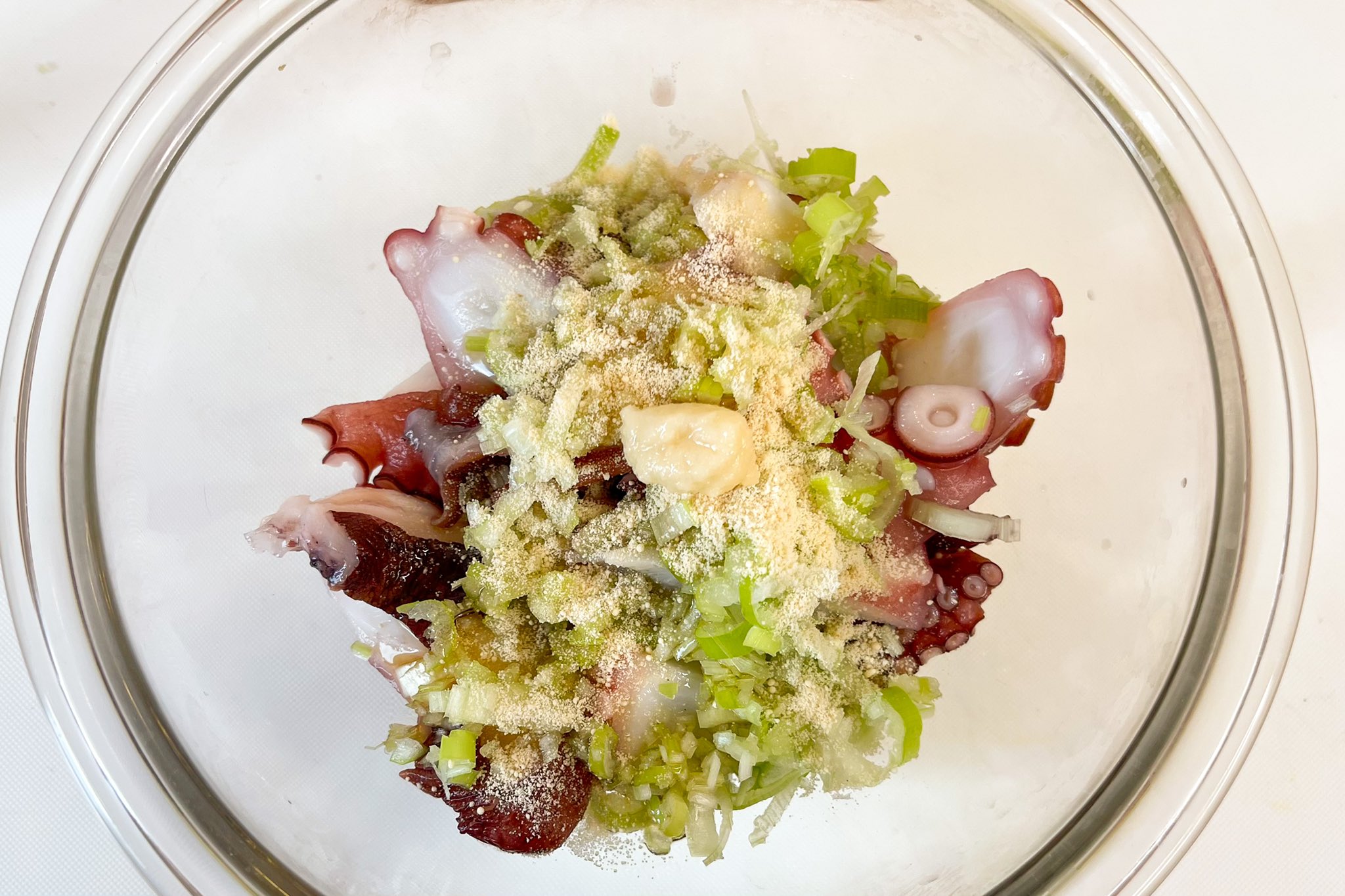 おつまみに！ タコのねぎ塩まみれ