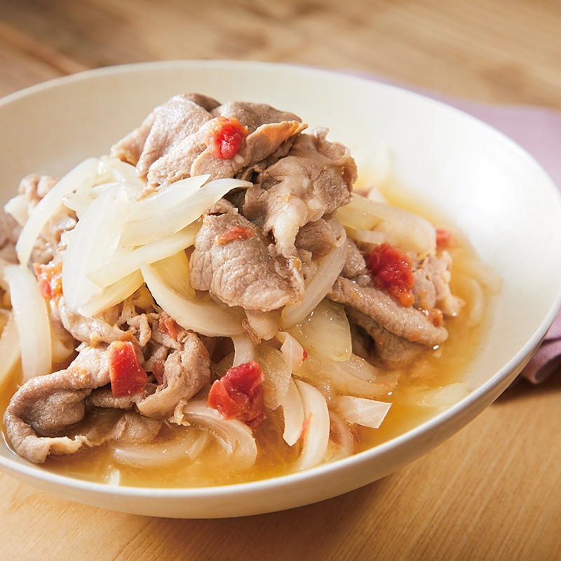 豚肉と新玉ねぎのポットロースト