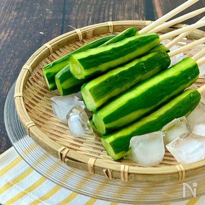 お祭りで見るきゅうりの１本漬け！！！ by おしすクックパッド簡単おいしいみんなのレシピが392万品