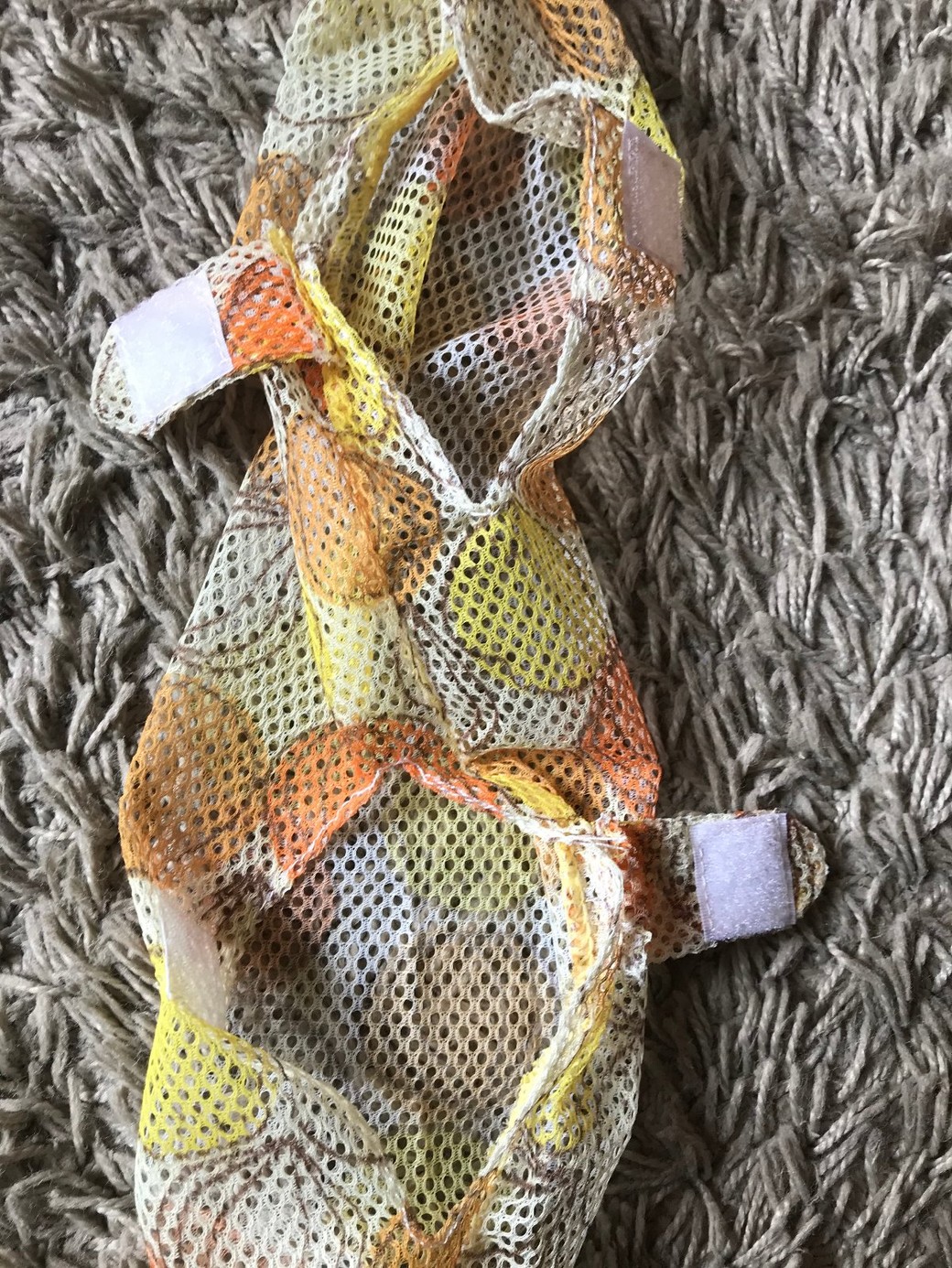 ダイソージュート製袋 野菜ストッカー 玉ねぎの常温保存に