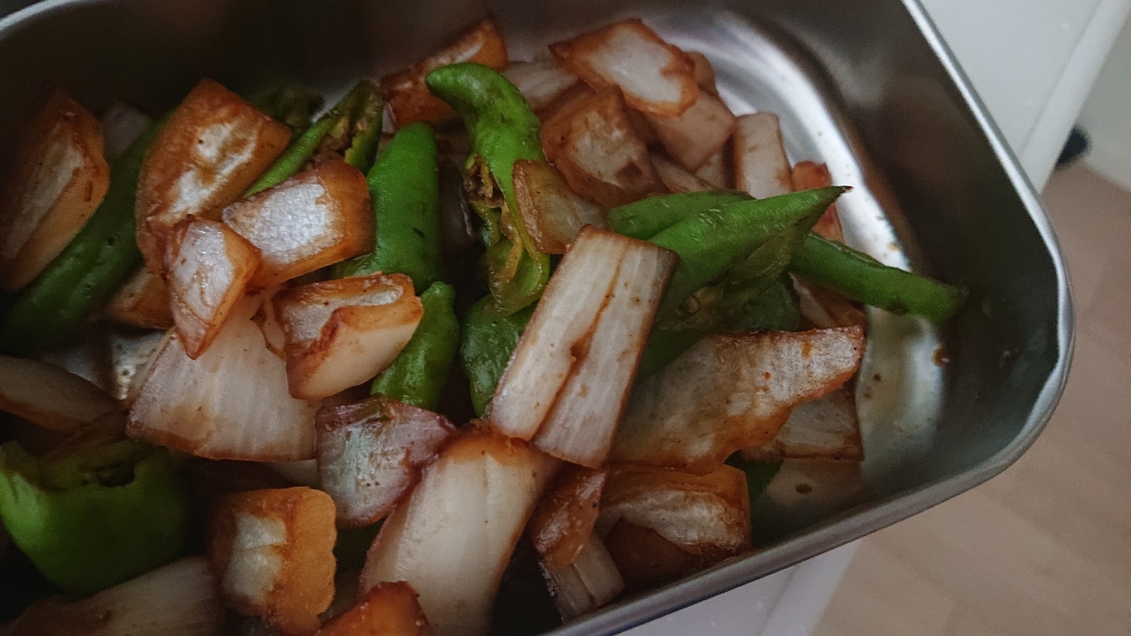 甘長唐辛子とじゃこのたいたん★万願寺でも伏見でも