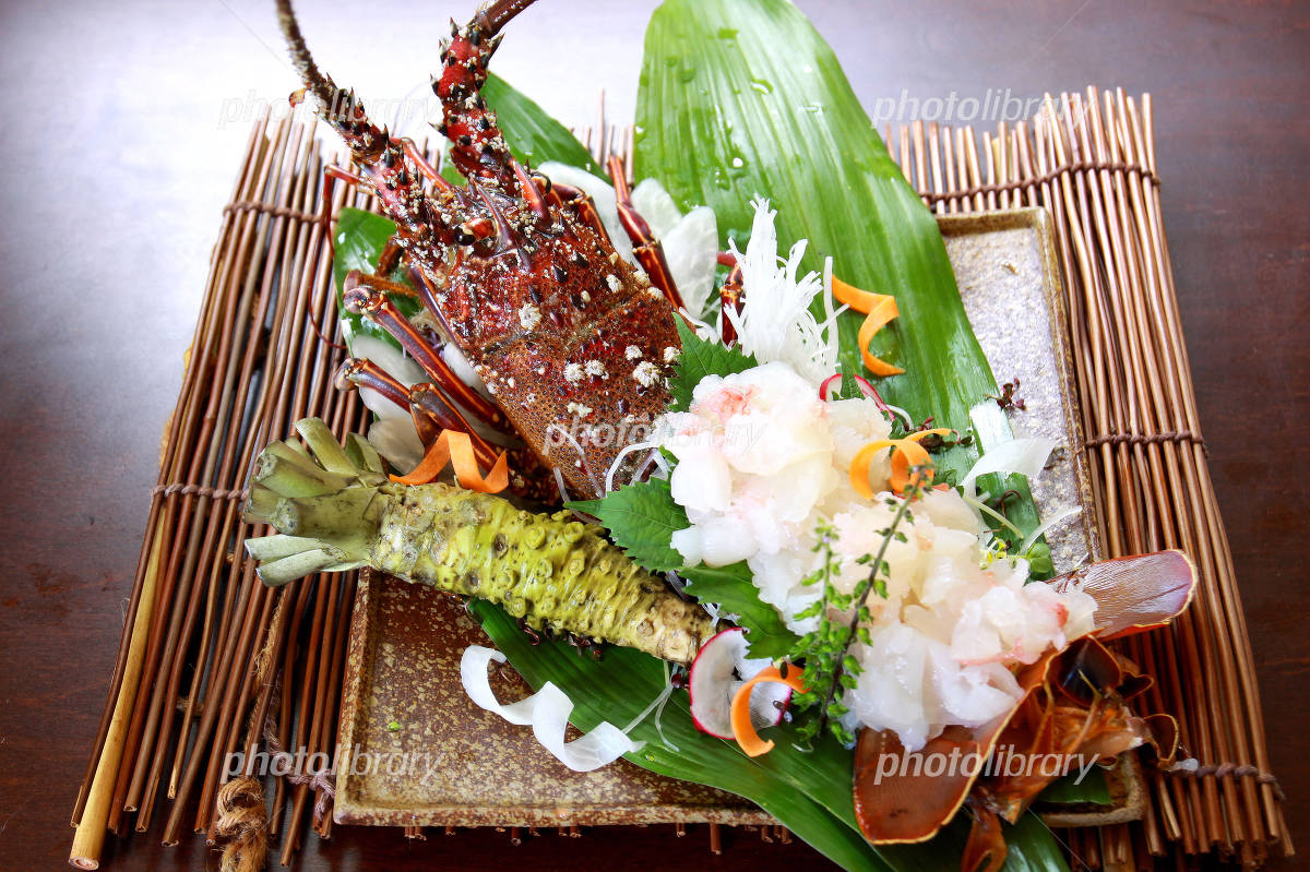 静岡うまいもんめぐり 伊勢エビ姿造り入り海鮮舟盛り＋金目鯛の姿煮付少し贅沢な創作伊豆料理プラン 花と貸切温泉の宿 ビーチサイド100 -宿泊予約は じゃらん