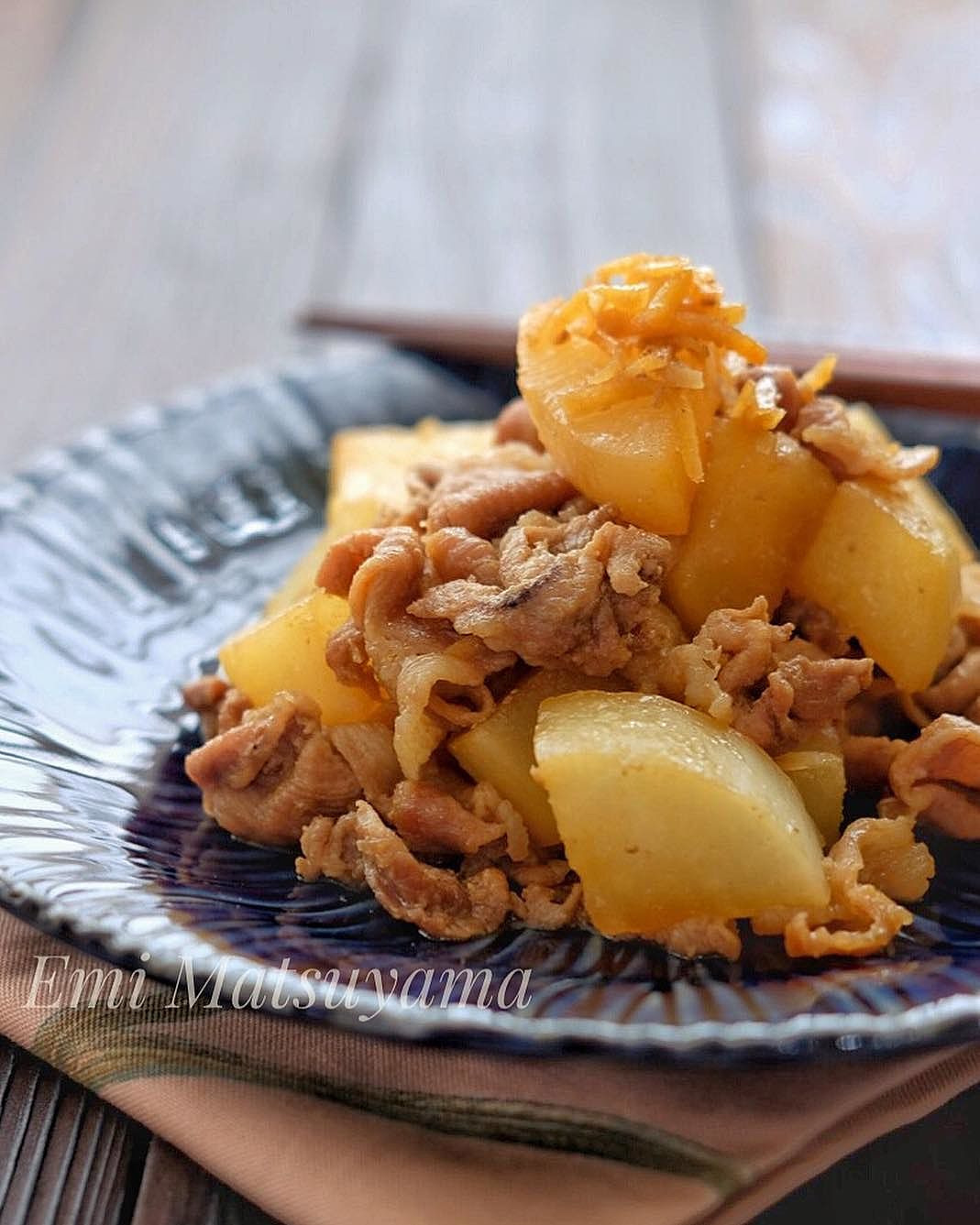 簡単15分でメインおかず！豚肉と大根のあっさり煮のレシピ