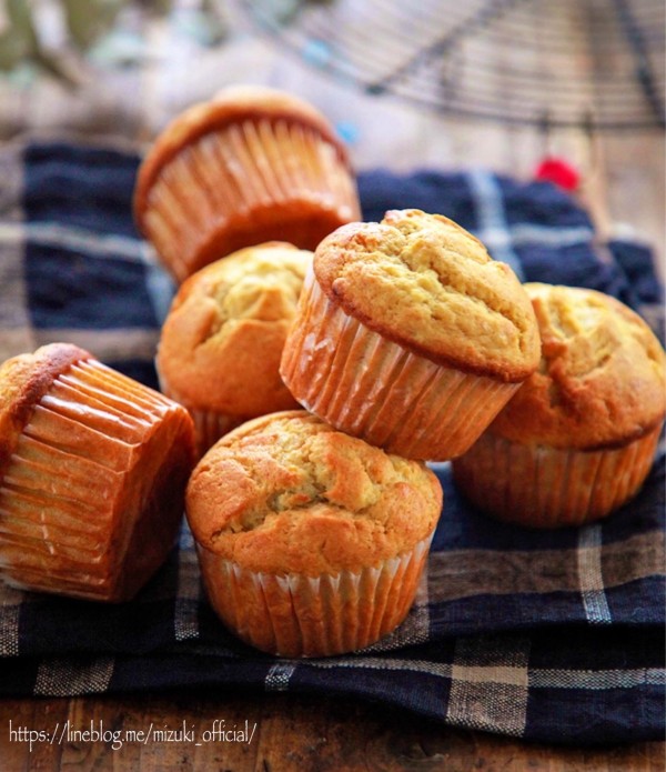 簡単♬ホットケーキミックスでつくるバナナマフィン