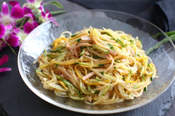 ポン酢マヨで♪中華風春雨サラダ