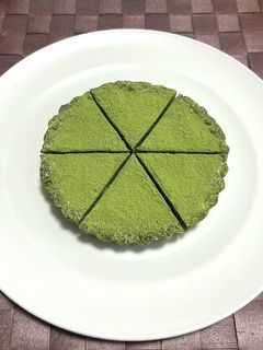 焼かずに簡単！ 抹茶の濃厚生チョコタルト