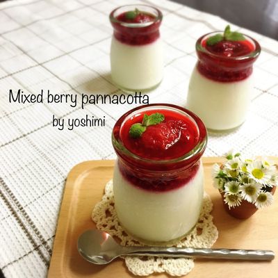 いちじくのヨーグルトパンナコッタのレシピ・作り方とっておきレシピキユーピ