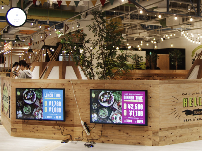 デジタルサイネージのコンテンツ・アイデアカフェ・喫茶店・コーヒーショップ PIctpascal