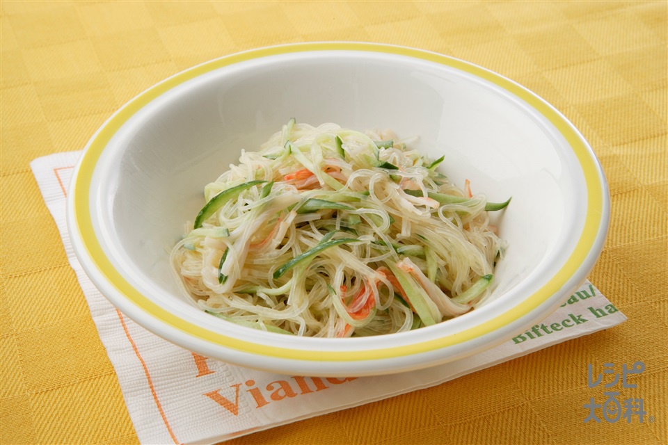 簡単コク旨♪ きゅうりとカニカマのわさびマヨ和え