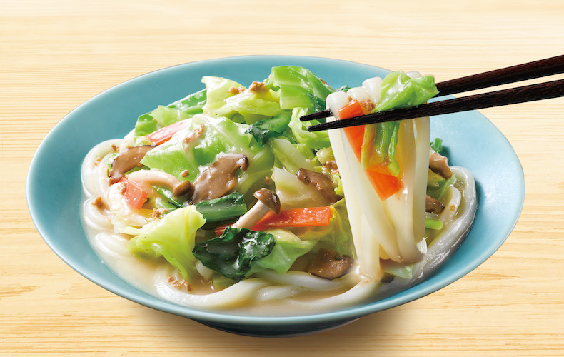 温野菜とささみのヘルシーサラダうどんうどんレシピ 讃岐うどん通販の亀城庵