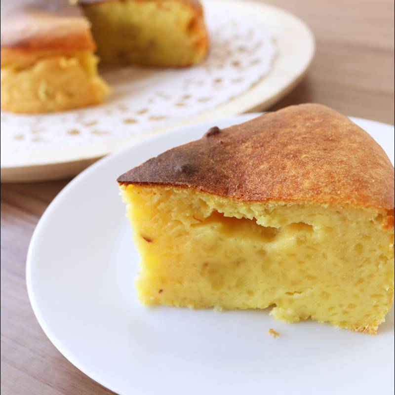 さつまいもとカマンベールチーズのカップケーキ