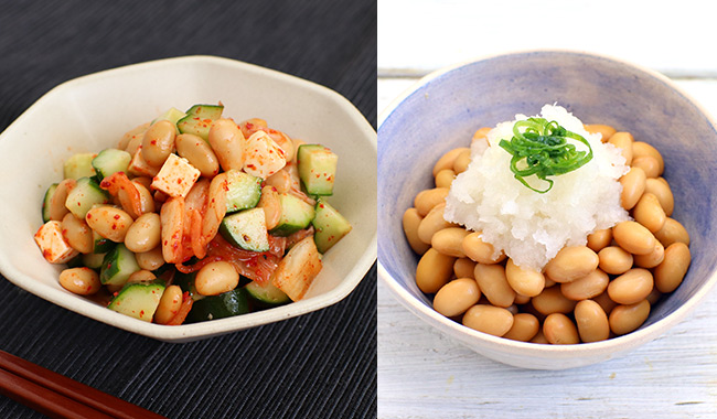 ❁⃘*.ﾟ ❁⃘*.ﾟ ❁⃘*.ﾟ ・ 『 蒸し大豆ストック 』 ・ わが家の豆料理は 冷凍庫にストックしてる蒸し大豆を使いたい時にパラパラ！大変便利です♪ 圧力鍋でガーッと蒸します☝️ ・ 頻繁に作っているのが 『蒟蒻とお豆さんのうま煮』 は@dokin.s.setuyaku さんの