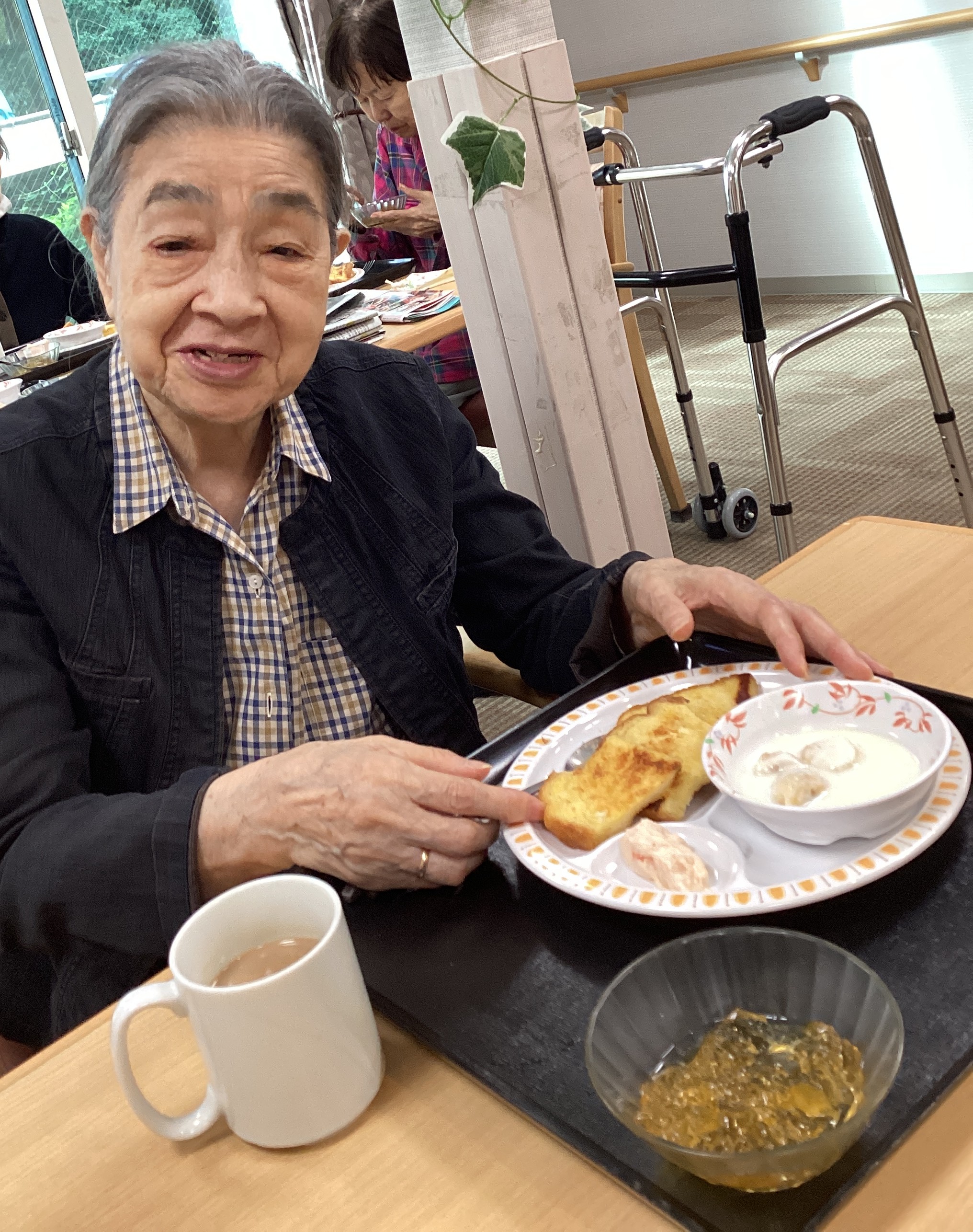 キャラメルバナナフレンチトースト