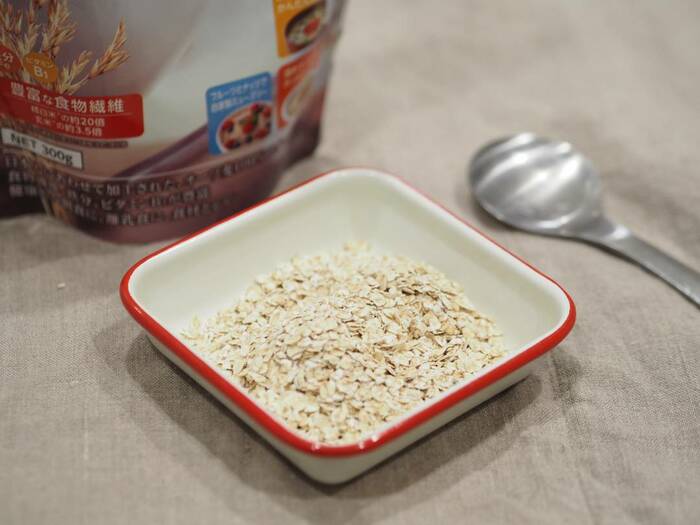 レンジで簡単！オートミールの和風粥