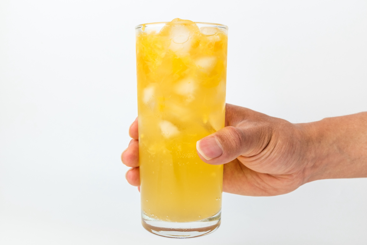 韓国のピンクモモエイド!リフレッシュする美味しい飲み物