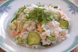 今日の献立は「塩鮭のさっぱり混ぜ寿司」 - E・レシピ 1 1ページ